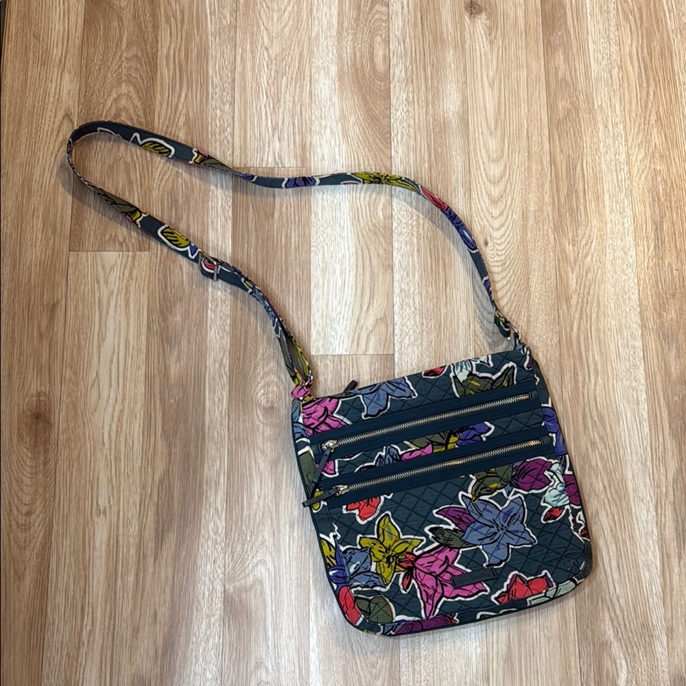 Vera Bradley Quilted Floral Crossbody Bag